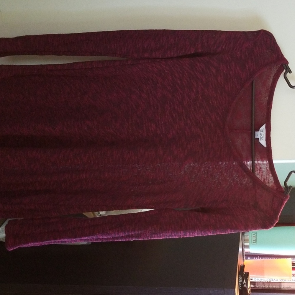 Maroon Mudd sweater dress